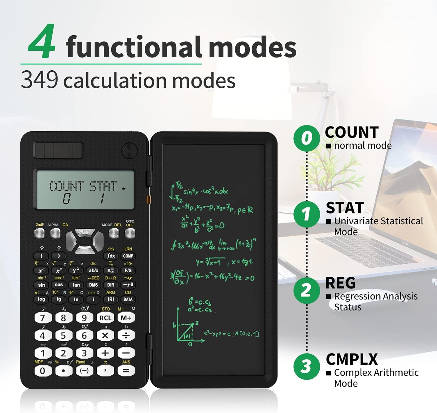 Math Buddy Calculator With Notepad - Math Buddy