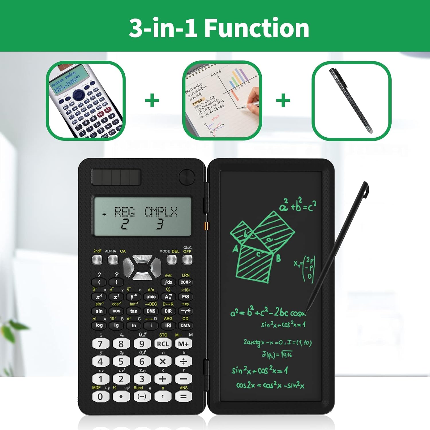 Math Buddy Calculator With Notepad - Math Buddy